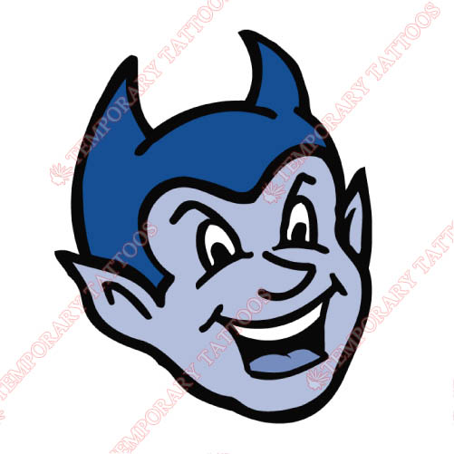CCSU Blue Devils Customize Temporary Tattoos Stickers NO.4100